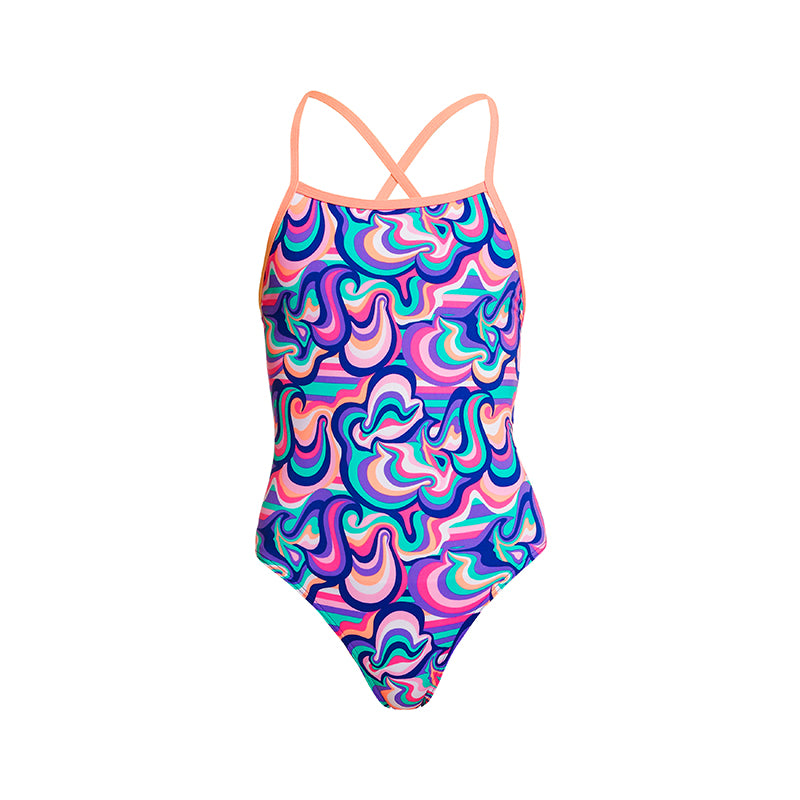 Funkita - Ice Cream Queen - Girls Eco Strapped In One Piece