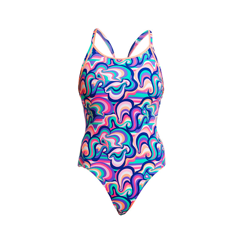 Funkita - Ice Cream Queen - Ladies Eco Diamond Back One Piece