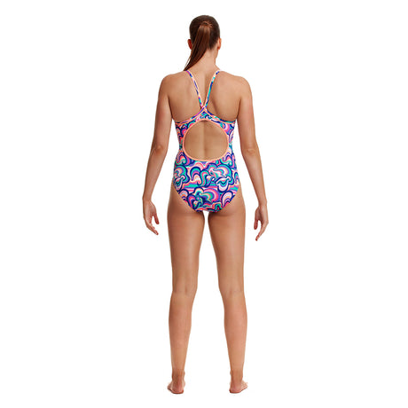 Funkita - Ice Cream Queen - Ladies Eco Diamond Back One Piece