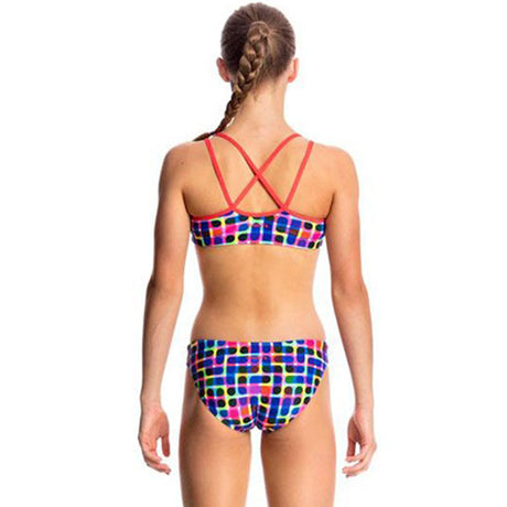 Funkita - Inked - Girls Criss Cross Two Piece