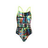 Funkita - Interference - Girls Diamond Back One Piece