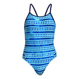 Funkita - Jet Propulsion - Girls Diamond Back One Piece