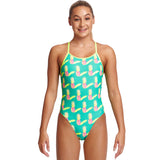 Funkita - Juicy Jam - Girls Diamond Back One Piece