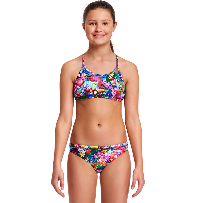 Funkita - Jungle Boogie - Girls Racerback Two Piece