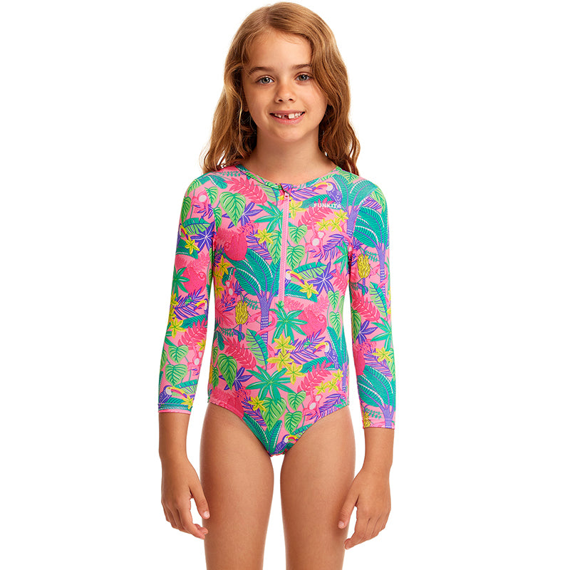Funkita - Jungle Party - Toddler Girls Sun Cover One Piece
