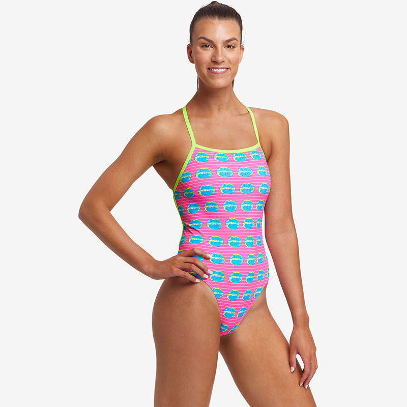 Funkita - Kiss Kiss - Ladies Strapped In One Piece