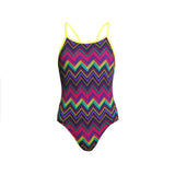 Funkita - Knitty Gritty - Girls Diamond Back One Piece