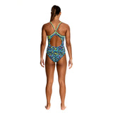 Funkita - Hazard Lights - Ladies Diamond Back One Piece