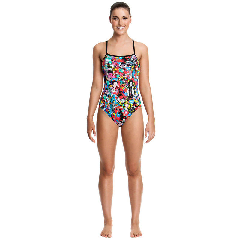 Funkita - Heads of State - Ladies Single Strap One Piece