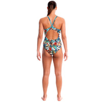 Funkita - Postcard Paradise - Ladies Diamond Back One Piece