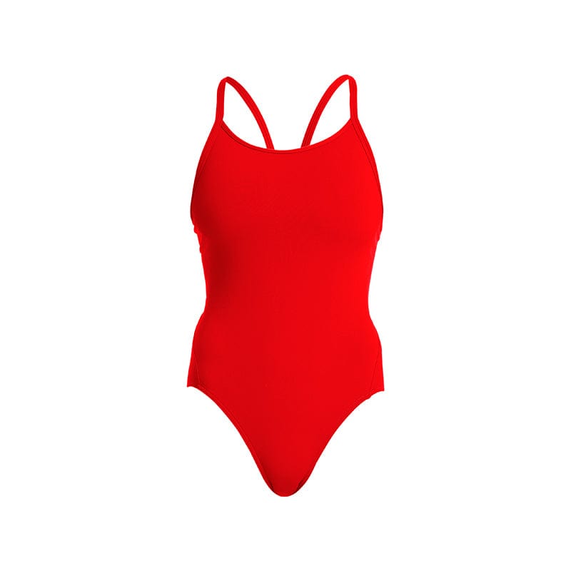 Funkita - Still Red - Ladies Diamond Back One Piece