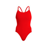 Funkita - Still Red - Ladies Diamond Back One Piece