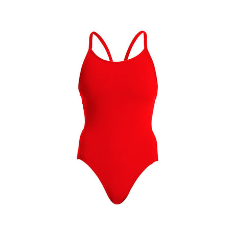 Funkita - Still Red - Ladies Diamond Back One Piece