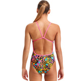 Funkita - Large Lillies - Girls Single Strap One Piece