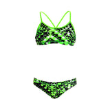 Funkita - Laser Cube - Girls Racerback Two Piece