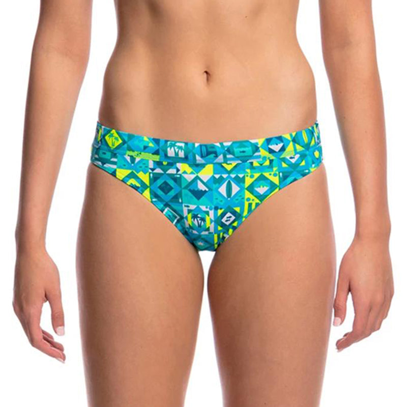 Funkita - Lime Light - Ladies Bikini Sports Briefs