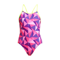 Funkita - Little Pinky - Girls Diamond Back One Piece