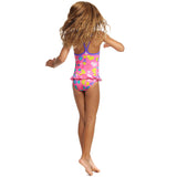 Funkita - Lolly Fish - Toddler Girl's Belted Frill One Piece