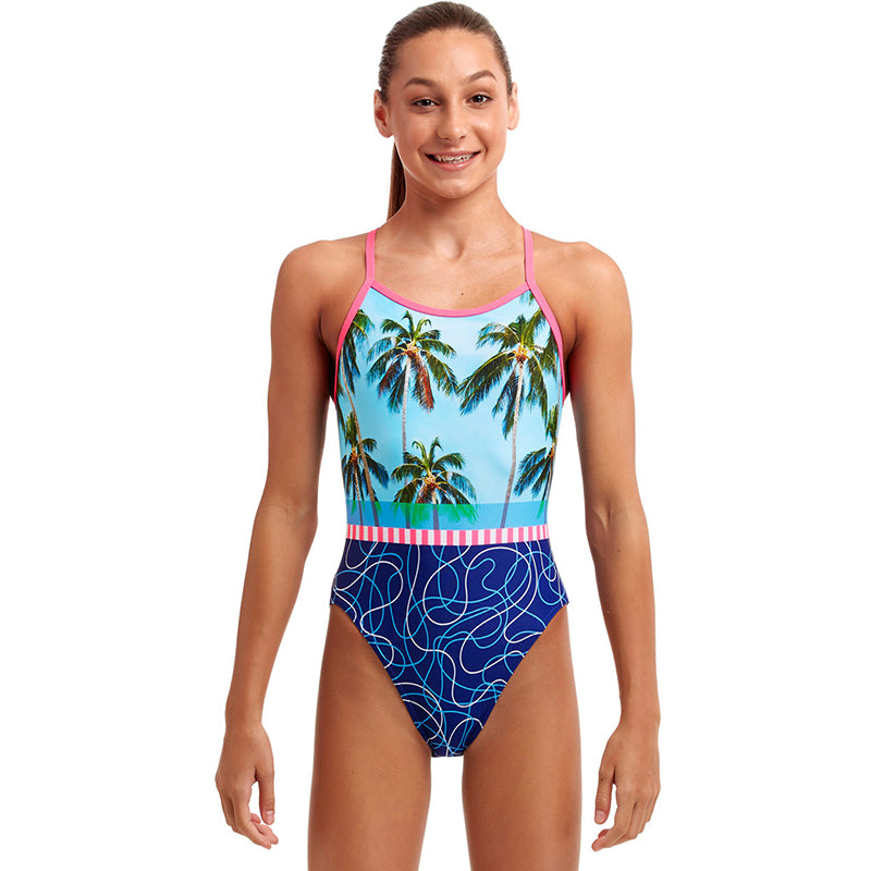 Funkita - Lunchtime Dip - Girls Single Strap One Piece