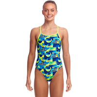 Funkita - Magnum Pi - Girls Diamond Back One Piece