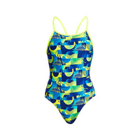 Funkita - Magnum Pi - Girls Diamond Back One Piece