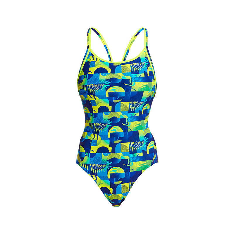 Funkita - Magnum Pi - Ladies Diamond Back One Piece