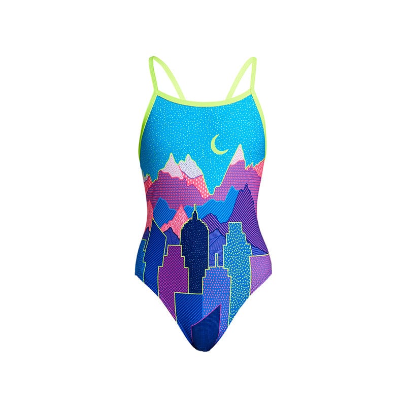 Funkita - Metropolis - Girls Single Strap One Piece