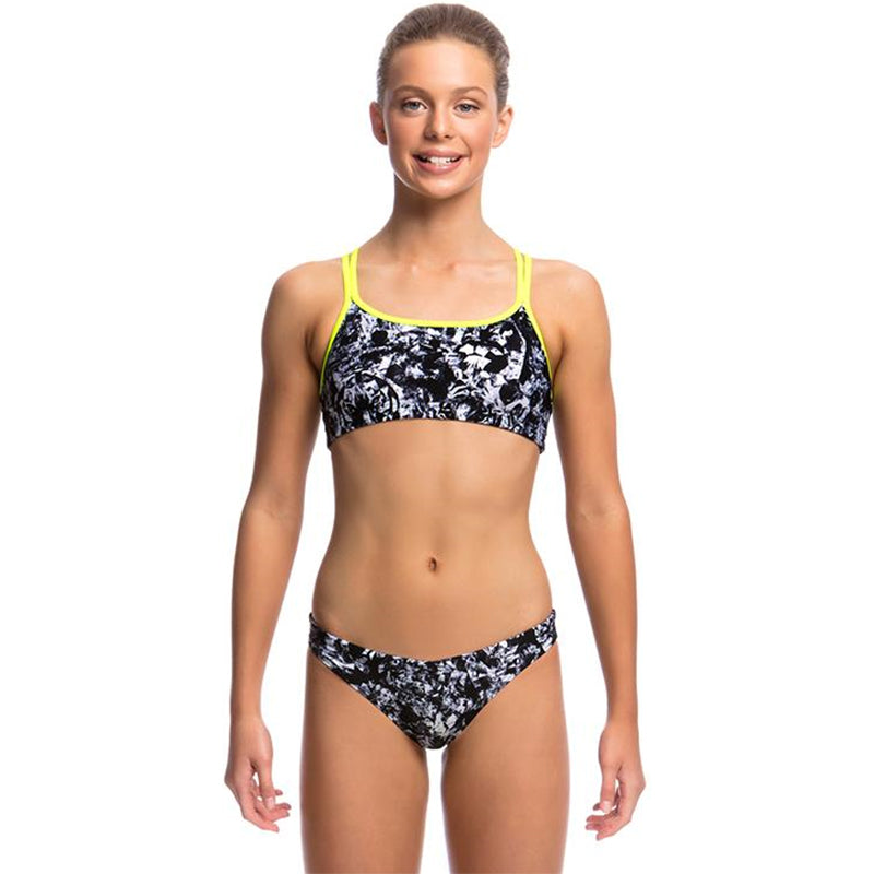 Funkita - Midnight Assassin - Girls Criss Cross Two Piece