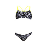 Funkita - Midnight Assassin - Girls Criss Cross Two Piece