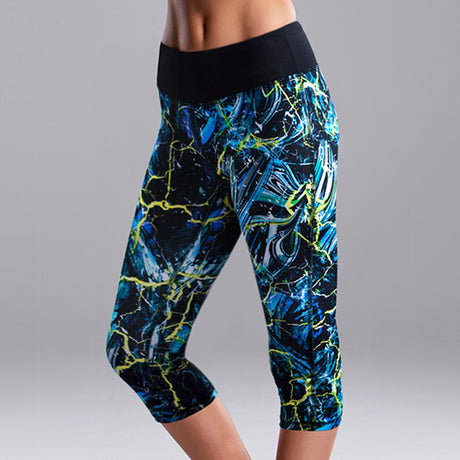 Funkita - Midnight Marble - Ladies Rapid Racer Tight