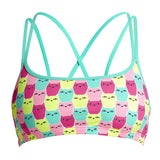 Funkita - Minty Mittens - Ladies Criss Cross Bikini Top