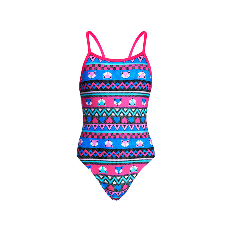 Funkita - Miss Foxy - Girls Single Strap One Piece