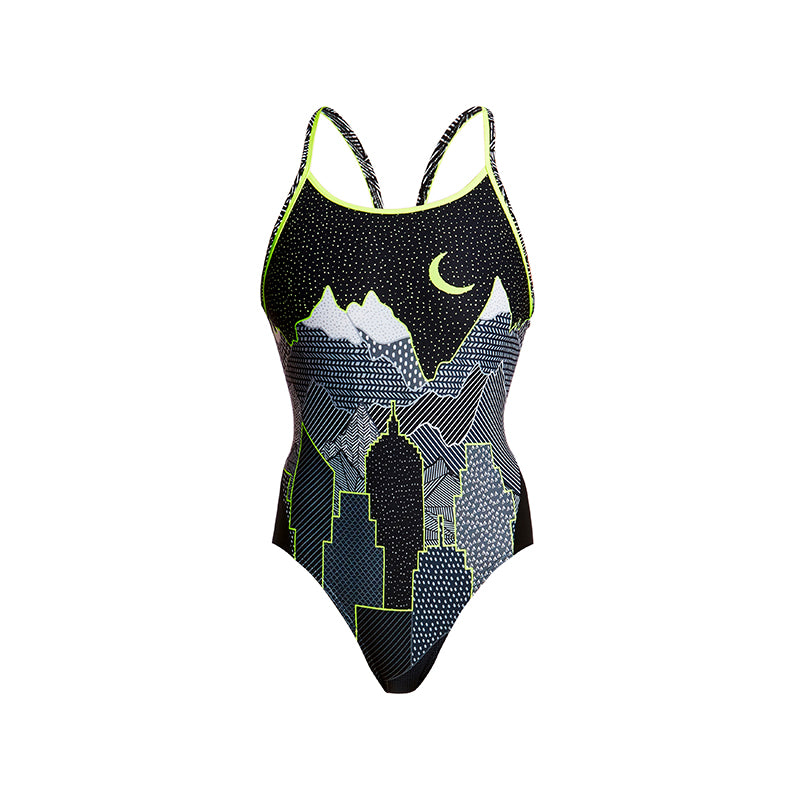 Funkita - Moonlighting - Ladies Diamond Back One Piece