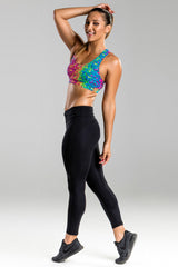 Funkita - Mosaic Magic - Ladies X Fit Crop Sports Top