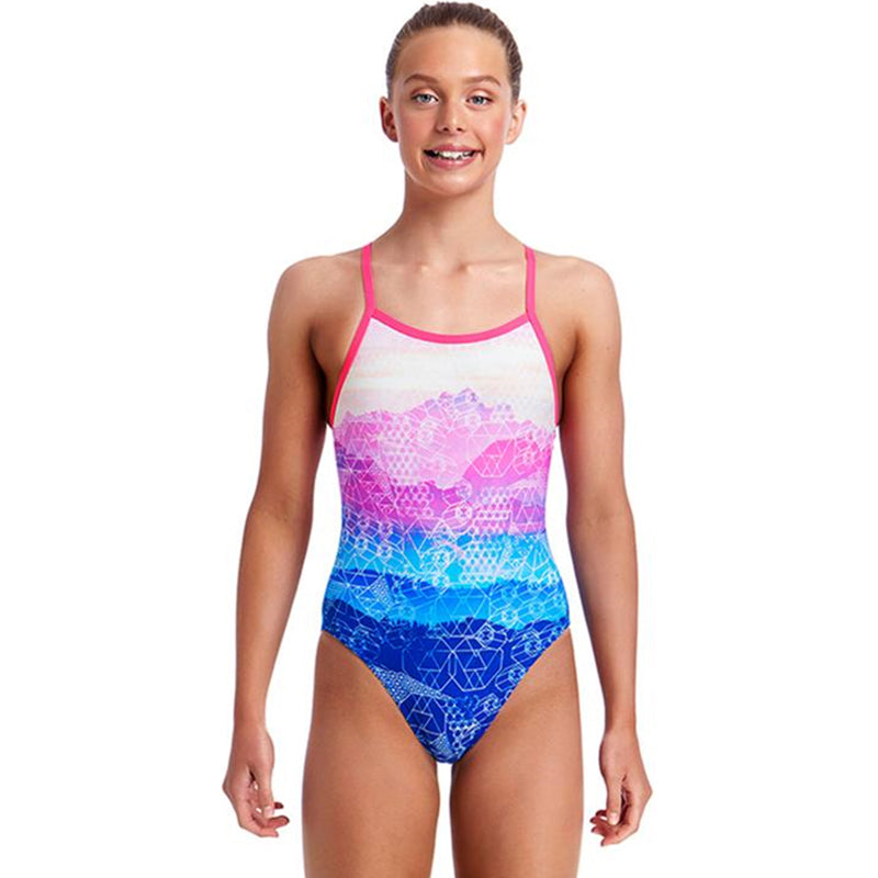 Funkita - Mount Up - Girls Single Strap One Piece