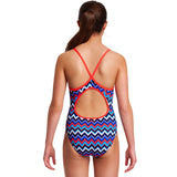 Funkita - Nautical Mile - Girls Diamond Back One Piece