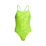 Funkita - Neon Orbiter - Girls Diamond Back One Piece