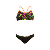 Funkita - Night Swim - Girls Racerback Two Piece
