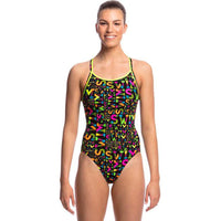 Funkita - Night Swim - Ladies Diamond Back One Piece
