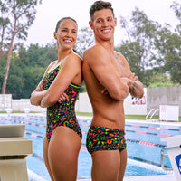 Funkita - Night Swim - Ladies Diamond Back One Piece