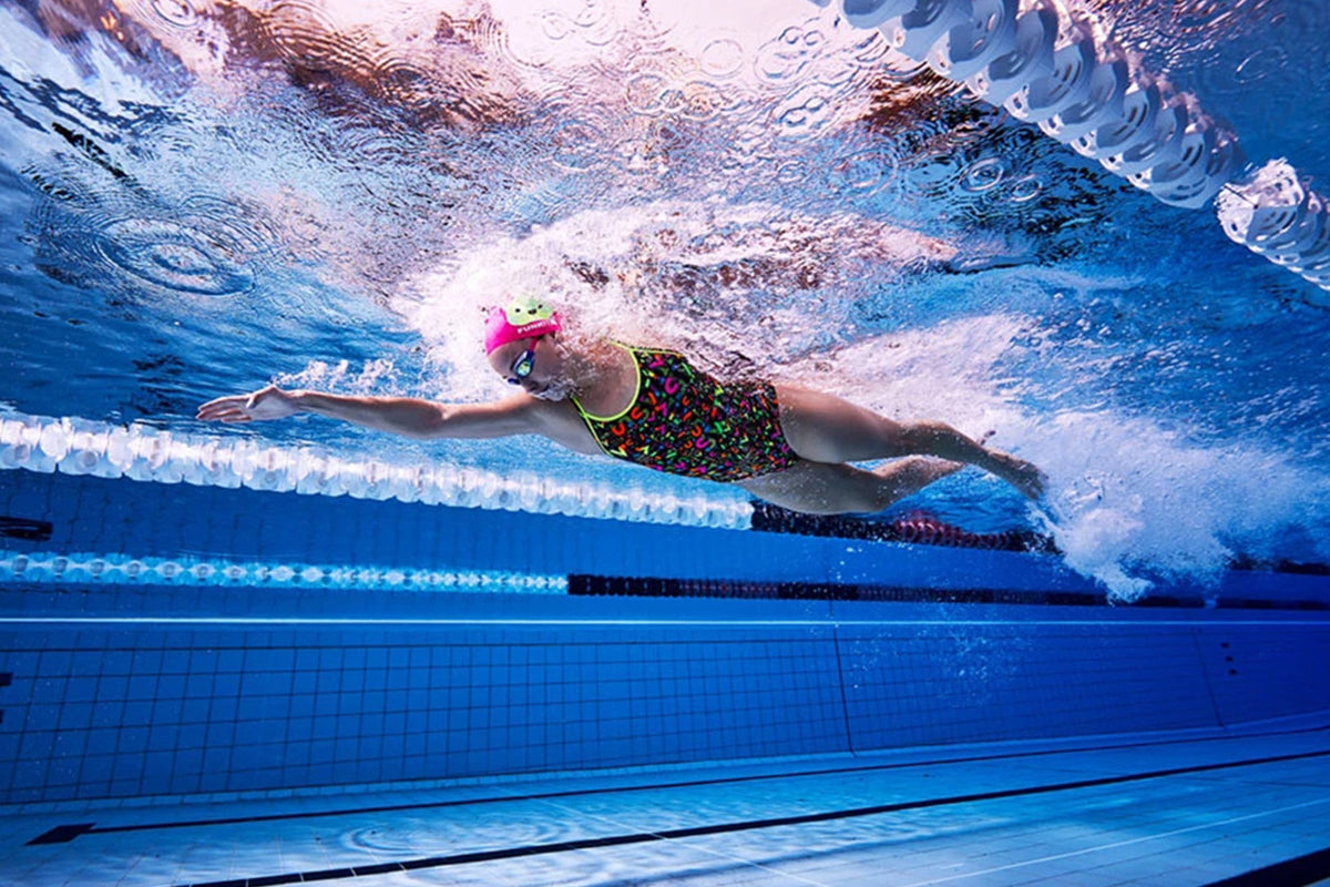 Funkita - Night Swim - Ladies Diamond Back One Piece