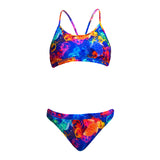 Funkita - Ocean Galaxy - Girls Racerback Two Piece