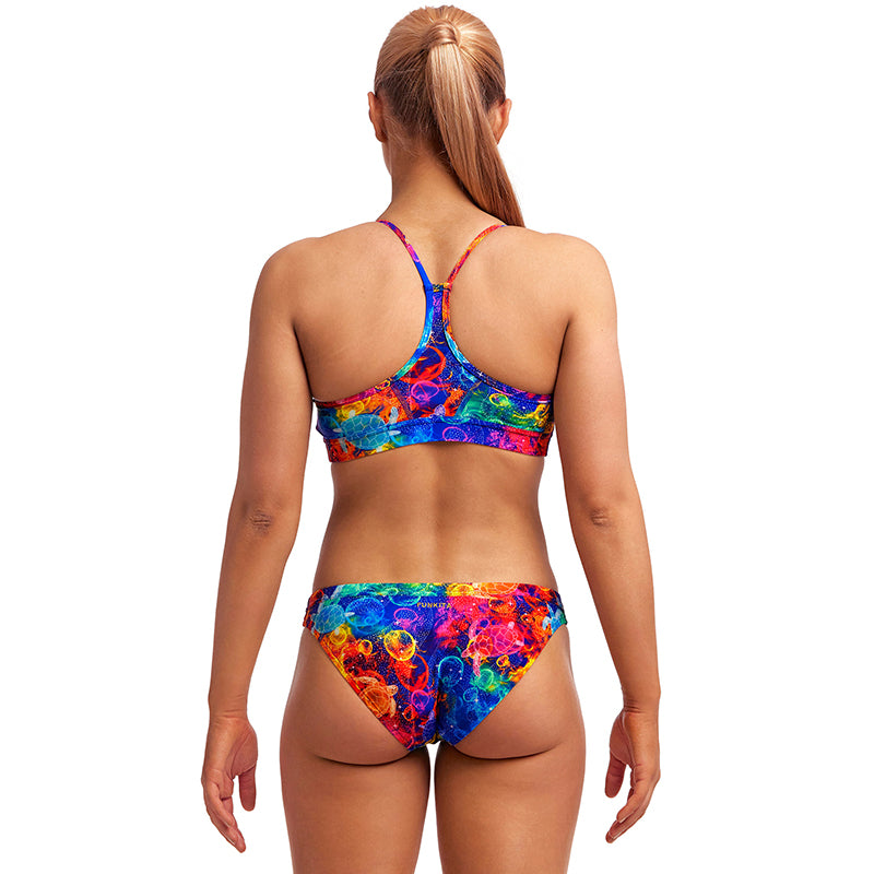 Funkita - Ocean Galaxy - Ladies Swim Crop Top