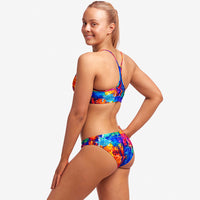 Funkita - Ocean Galaxy - Ladies Swim Crop Top