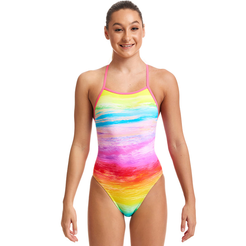 Funkita - Ocean Ink - Girls Tie Me Tight One Piece