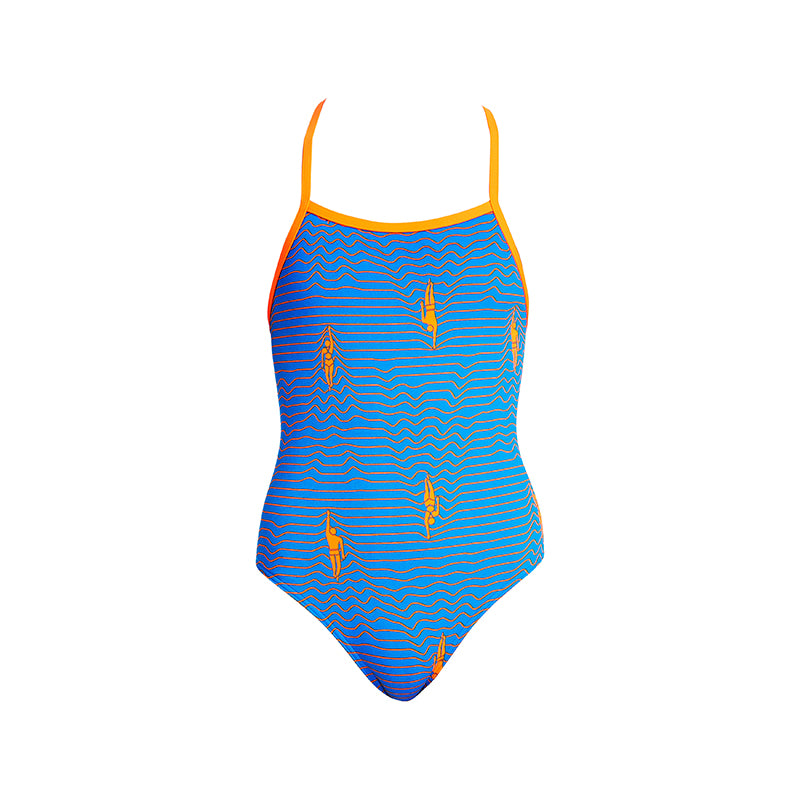 Funkita - Ocean Swim - Girls Strapped In One Piece
