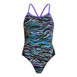 Funkita - Oil Slick - Girls Eco Twisted One Piece