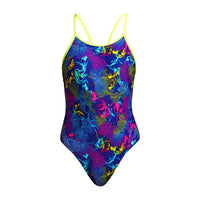 Funkita - Oyster Saucy - Girls Diamond Back One Piece