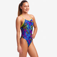 Funkita - Oyster Saucy - Girls Diamond Back One Piece