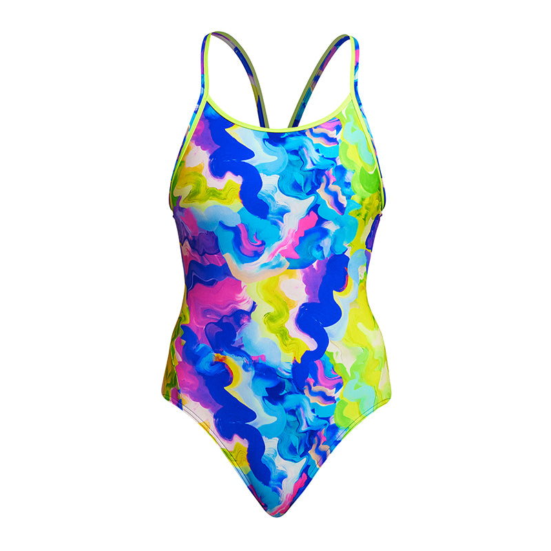 Funkita - Pablo's Pizza - Ladies Diamond Back One Piece